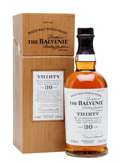 balvenie's 30 year whisky.